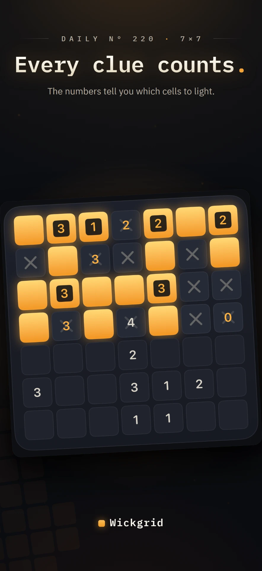 Wickgrid — Every clue counts